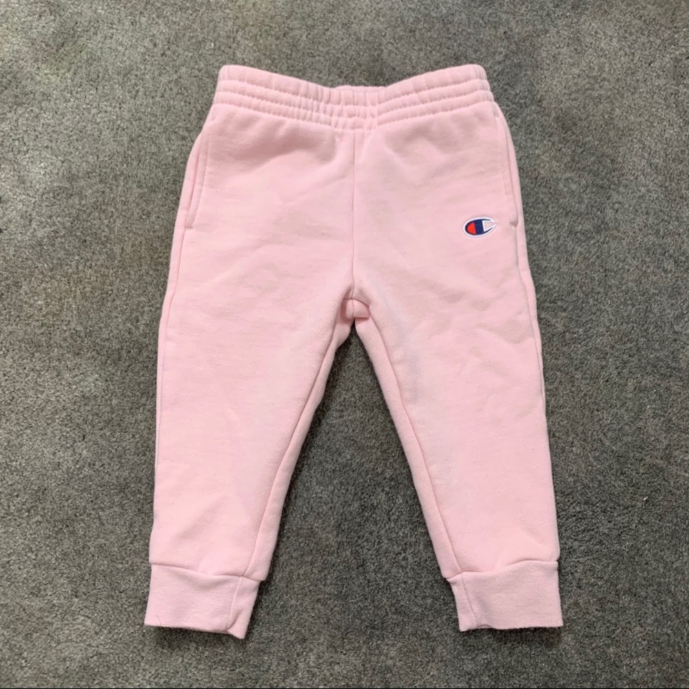 Champion baby girl pink sweats
